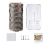 Pet Grooming Brush - Wall Mounted Self Cleaning Comb, Automatic Hair Removal Slicker Tool, Self Cleaning Dog Brush for Shedding Control Small Medium Large Puppy Kitten | Home Indoor Outdoor Garden