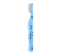 Pet Grooming Comb, non Slip Dog Brush 0,59 x 0,2 in portatile Cat Combinazione, Massaging Groomer Tool, Detangling Combs Safe for Long and Short Haired Dogs & Cats