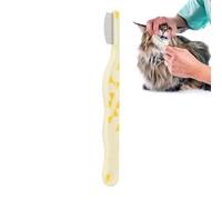 Pet Grooming Comb, non Slip Dog Brush 0,59 x 0,2 in portatile Cat Combinazione, Massaging Groomer Tool, Detangling Combs Safe for Long and Short Haired Dogs & Cats