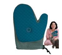 Pet Grooming Gloves, Cat Grooming Cleaning Mitt with Spray, 7.87x5.51x1.18 Inches Effective Hair Removal, Reusable Shedding Glove for Dog, Indoor, Outdoor, Car, Couch and Furniture