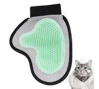 Pet Grooming Gloves, Multifunctional Kitten Washing Mitten, Cat Brush Glove, Ergonomic Pet Hair Remover, Grooming Supplies for Bathing and Massaging (23x18x1cm)
