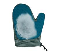 Pet Grooming Gloves, Shedding Massage Mitt, Built-In Spray Feature, Reusable Cleaning Tool, Soft Flexible Bristles, Perfect for Removing Pet Hair from Furniture, Cars, 1 Piece