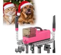 Pet Grooming Kit and Vacuum Removes 99% Pet Hair, Professional Hair Clipper with 7 Proven Animal Grooming Tools