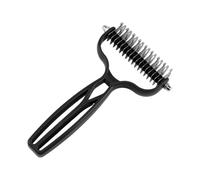 Pet Grooming Rake - Undercoat Hair Remover Comb, Dog Cat Care Tool Set | Undercoat Rake Tool - Ergonomic Grip Pet Removal Brush for Dogs Cats Use | Stainless Teeth Grooming Com
