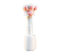 Pet Grooming Tool, Cat Paw Massager, Animal Scratch Relief, 8 cm Soft Grip Handle, 3d Printed Design, Pink Compact Size, Travel Relaxation for Dogs Cats Small Pets Set