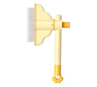 Pet Hair Brush - Cat and Dog Comb for Gentle Massage | Lightweight Design, Non-Slip Grip, Soft Bristle Care, Ideal for Home Shower Grooming Puppies