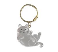 Pet Hair Memorial Ricordo, Chiaro Design Della Capsula Acrilica, 7x4,5 Cm, Fascino Del Portachiavi Per Capelli Per Cani, Ciondolo Di Memoria Trasparente, Supporto Sentimentale, Per La Collezione Borse