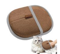 Pet Hair Removal Glove, Electrostatic Gloves Pet Hair Remover, Cloth Deshedding Scrubber, Washable Animals Lint Roller Tool for Long and Short Coat Grooming, 9.45x6.3 Inches