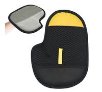 Pet Hair Removal Glove, Washable Grooming Scrubber, Advanced Feline Mitt, Integrated Pet Massage and Shedding Tool, High Density Reinforced Silicone Bristles, Efficient Management for Laundry Usage