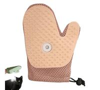 Pet Hair Removal Gloves Spray Massage Brush Gloves, 2025 New Grooming Mist Glove for Pets, 2-in-1 Cat Grooming & Cleaning Mitt (Pink)
