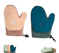Pet Hair Removal Gloves Spray Massage Brush Gloves, Grooming Mist Glove for Pets, Celery Pets Grooming Mist Glove, Trap Hair Dogs, Cats, Furniture (Pink,2pcs)
