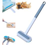 Pet Hair Removal Tool,4 in1 Cat and Dog Hair Removal with 17inch Long Handle,Washable,Reusable Dog Cat hair Remover Brush,for Carpet,Sofa,Bedding,Clothes and Furniture (1pcs)