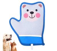 Pet Hair Remover Glove, Grooming Mitt for Shedding, Reusable Cleaning Tool with Cartoon Design, Ideal for Cat, Dog, Couch, Furniture, Clothes, Carpet, Bedding, 8.66x7.09 Inches