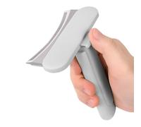 Pet Hair Remover, Grooming Brush Tool, Quick Hair Release Button, Comfortable Ergonomic Handle, Massaging Comb for Cat, Dog, Daily, Cleaning Routine, Home Use, 4.96x4.41 Inches