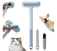 Pet Hair Remover, spazzola per la rimozione dei peli di animali domestici su entrambi i lati, spazzola multifunzionale, facile da usare, adatta per la pulizia di divani e tappeti