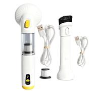Pet Hair Vacuum Brush, Dog Shedding Grooming Tool 3.82in Multifunction Deehairer Cleaner Collector, Dog Brush Vacuum for Shedding Control ol, Portable Pet Removal Tool for Home