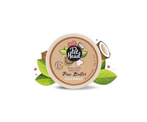 Pet Head Burro per zampette On all Paws al Cocco | Balsamo idratante per Zampe e nasi Morbidi e Senza screpolature | Vegano | A Prova di leccate | Formula Delicata per Cuccioli | 40g