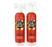 Pet Head Set Di Cura Shampoo Per Cani + Spray "Castagna" 2 X 300 Ml