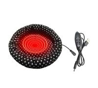 Pet Heating Pad - Non-Slip USB Heated Sleeping Pad with 3 modes, Indoor Warm Sleeeping Nest, Convenient Cleaning for Kittens Puppies Bunnies Cats Indoor Outdoor Winter Cold Weather Sleeping