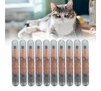 Pet ID Microchip, 10pcs 1.25mm Pet Microchip Animal Label Glass Tube Chip Mini leggero per identificazione 1.25 X 7mm
