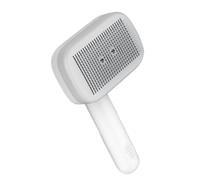 Pet Ion Hair Brush - 7.28x4.72 Inches Grooming Detangling Tool Advanced Static Reduction Comb for Dogs, Gentle Massage Design with Spray Function, Small Animal Brush for Puppies Rabbits Undercoat