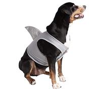 Pet Krewe - Costume da squalo per cani di taglia grande, per il primo compleanno, festa nazionale del gatto e celebrazioni, vestito di Halloween per gatti e cani piccoli e grandi