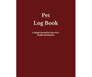 Pet Log Book: Track Travel, Boarding Details & Care Instructions with Ease