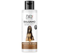 Pet Love Balsamo per Cani Districante e Scioglinodi - Azione Nutriente e Protettiva per un Pelo Morbido e Luminoso - Profumo Delicato di Olio di Mandorla - 250 ml