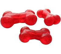 Pet Love | Resistente Osso in Gomma Mighty Mutts Tough Rubber Bone Giocattolo per Cani | Small - per Cani di 6-13 kg