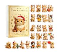 Pet Lovers Advent Calendars 2026 | 24 Days Cat Dog Christmas Tree Ornaments