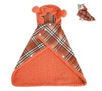 Pet mantello con cappuccio, caldo cane addormentato, morbido cappotto di flanella, per cani e cani, per cani e gatti, accogliente inverno Cloak per interni esterni