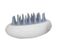 Pet Massage Brush, Dog Bath Scrubber, Soft Silicone Bristles Non Slip Grip Hair Removal Portable Grooming Comb for Washing and Showering, 3,94 x 2,36 x 1,97 Inches