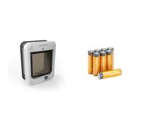 Pet Mate - Gateway Lettore di Microchip del Gatto + Amazon basics confezione da 8 AA
