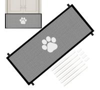 PET MESH GATE - Divisore Animale Retrattile, Rete Di Sicurezza Leggera | Schermo Della Porta Interno Elastico, Peluche Portatile Morbida Per Il Blocco Della Stanza Del Portico Per La Restrizione Dello