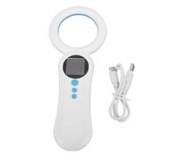 Pet Microchip Scanner 500 Records Rechargeable Animal Chip Reader Data Storage Upload to PC Support FDX B Chips 134.2kHz 125kHz for Pet Identification