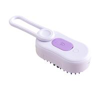 Pet Mist Peigl - Strumento di toelettatura riscaldato, spazzola per assaggiatore di gatti multiuso, detergente per pellicce morbide | Pettine torrido autopulente con denti morbidi per la toelettatura