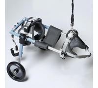 Pet Mobility Sedia a rotelle - Carrello di supporto regolabile per arti posteriori per cani disabili, aiuta animali paralizzati e deboli nella camminata assistita