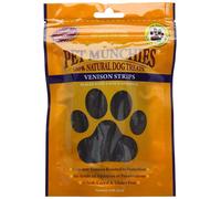 Pet Munchies Cane Naturale Snack Venison Strisce, 75 Gr, Scatola Di 8