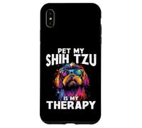 Pet My Shih Tzu è il mio cane fresco terapia Custodia per iPhone XS Max