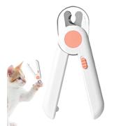 Pet Nail Clippers, Cat Paws Nail Trimmer with Bright Led Light, Precision Grooming Tool for Easy Trimming, Ergonomic and Comfortable Grip, Built-In Light for Enhanced Visibility