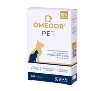 Pet Omega 3 per Cani e Gatti con EPA e DHA da Olio di Pesce Purificato 60