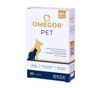 Pet Omega 3 per Cani e Gatti con EPA e DHA da Olio di Pesce Purificato 60