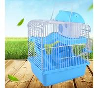 Pet Paradise: gabbia da viaggio, habitat per criceti nani, ruota per esercizi, materiale di prima qualità per un design multifunzionale.