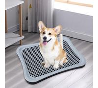 Pet Pee Toilet Training Pad Holder Lettiera Bedding Box Reticolo staccabile