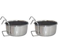 Pet Platter Hook on Pet Bowl, 600 ml (Confezione da 2)