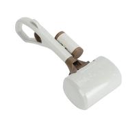 PET POOPER SOCOLER, pala pooper a manico lungo portatile leggero (Blanco)