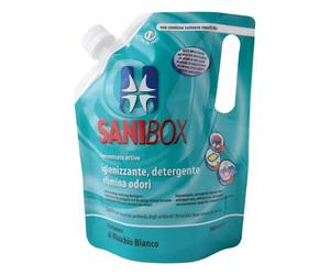 PET PROFESSIONAL SANIBOX DETERGENTE CONCENTRATO MUSCHIO BIANCO 1 LT