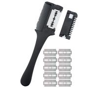Pet Razor Comb, 2-in-1 Cat and Dog Grooming Tool, Comb for Long-Haired and | Short-Haired Cats, Puppies Dogs, Grooming Desheddings