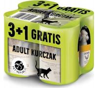 Pet Republic Set Pollo 3+1 GRATIS - Cibo umido per gatti - 400 g