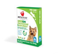 Pet s Amore Protezione Naturale Spot On per Cane Grande 5 Pipette Repellente per
